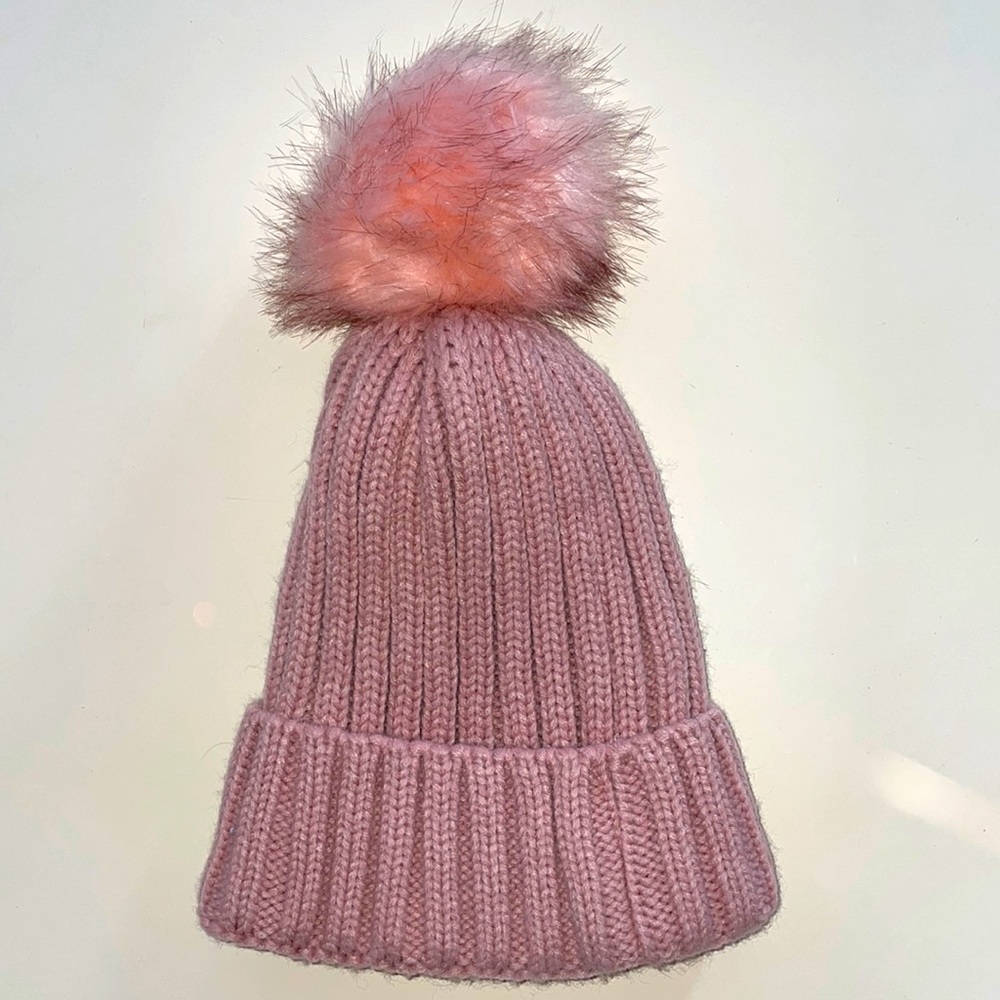 Pink beanie